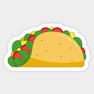 Time for Taco Sticker